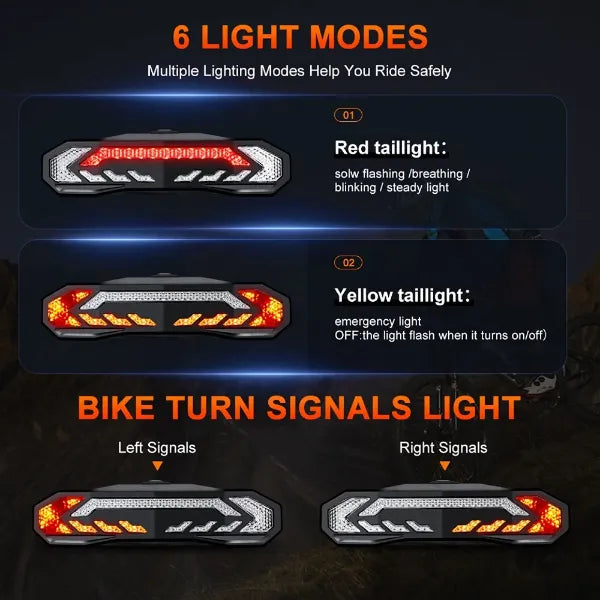 RideBright Bike Tail Lights - US-13