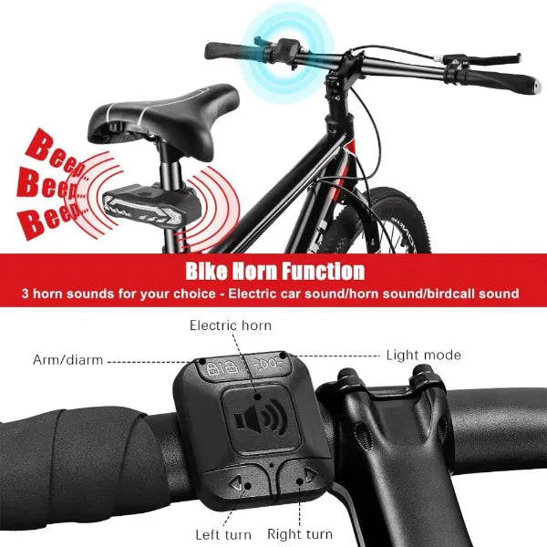 RideBright Bike Tail Lights - US-13