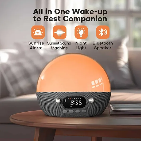 AuroraWake Sunrise Alarm Clocks US14