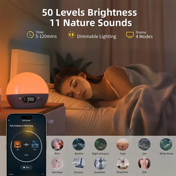 AuroraWake Sunrise Alarm Clocks US14