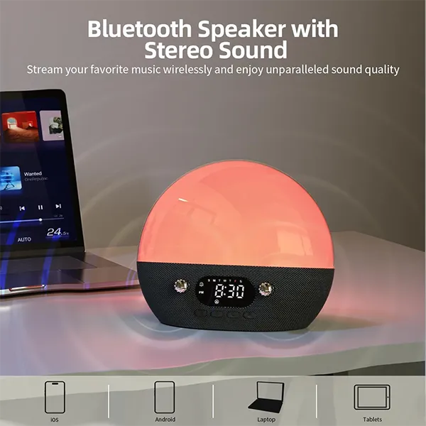 AuroraWake Sunrise Alarm Clocks US14