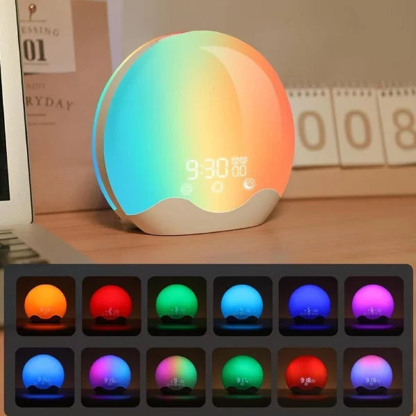 GlowNova Dawn Simulator Alarm Clocks US14