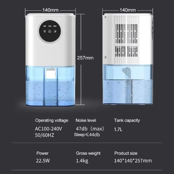 PureDry Dehumidifiers for Bedroom US46
