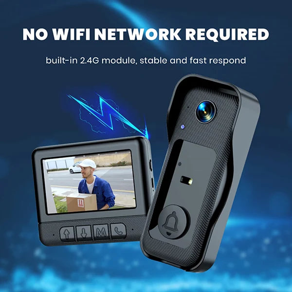 OliCam KZ Doorbell Cameras Without Subscription US14