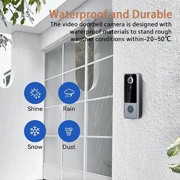 OliCam KZ Doorbell Cameras Without Subscription US46