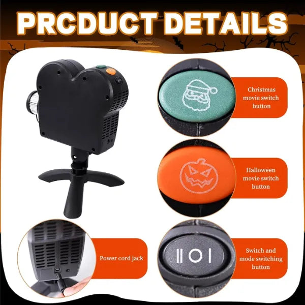 FulyJect Halloween Window Projectors US5
