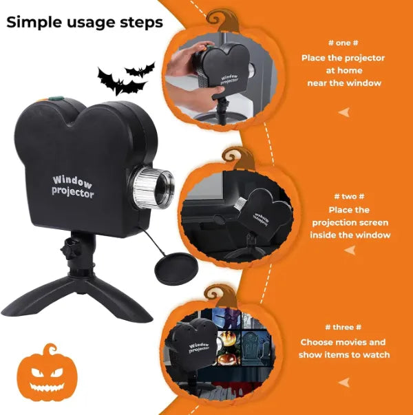 FulyJect Halloween Window Projectors US5