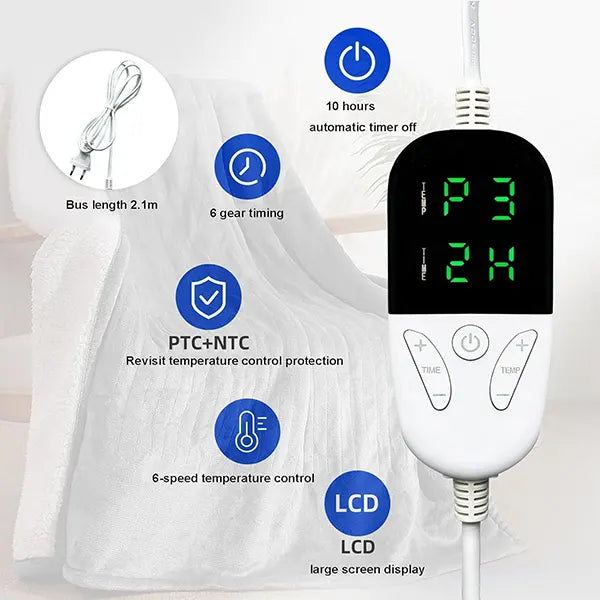 CozyGlow Heated Blankets US46