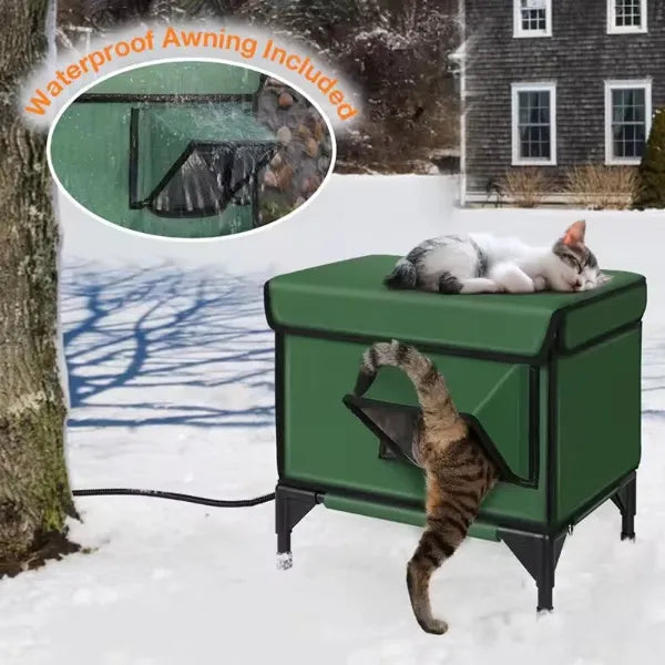 GurryPow Heated Cat Houses US13