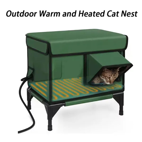 GurryPow Heated Cat Houses US13