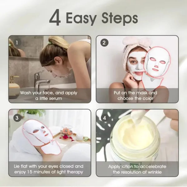 DermaGlow LED Face Mask US14