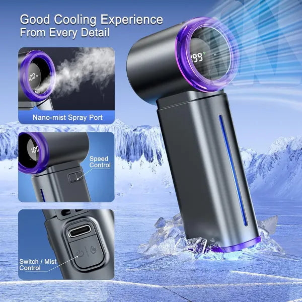 AirMistix Handheld Misting Fan US14