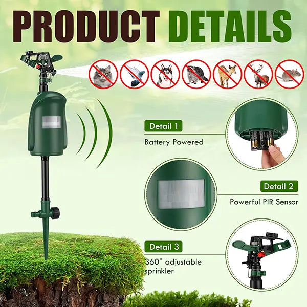 SprinHor Motion Activated Sprinklers US8