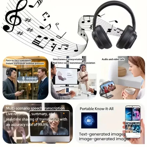 MozyLing Noise-cancelling Headphones US05