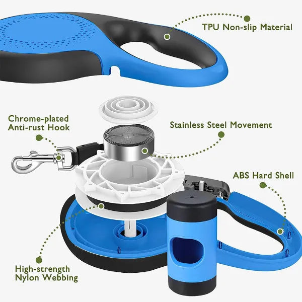 PawSprint Retractable Dog Leash US13