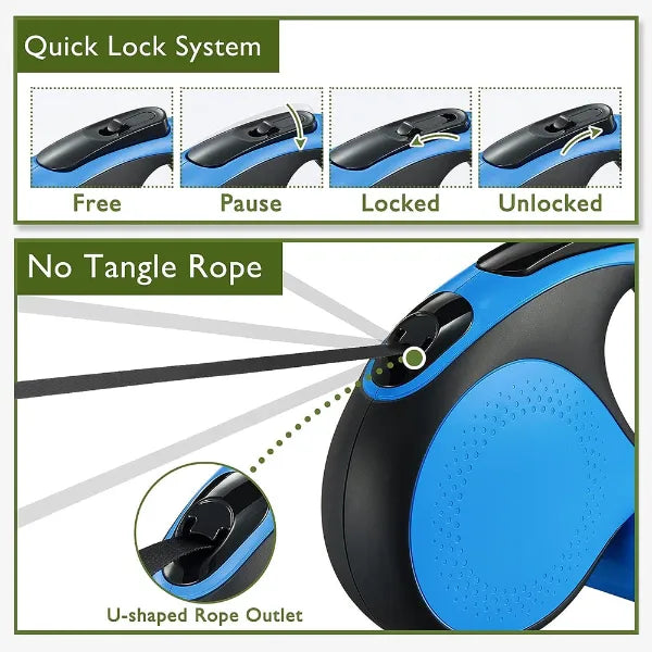 PawSprint Retractable Dog Leash US13