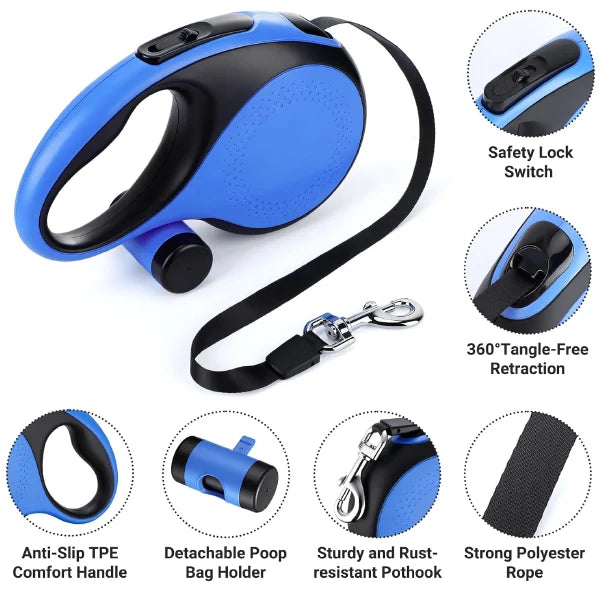 PawSprint Retractable Dog Leash US13