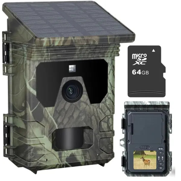 HawkyCam Solar Powered Trail Camera US04