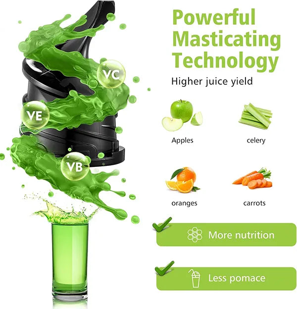 VitaJuice Masticating Juicer US46