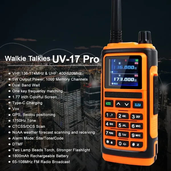 Talkora Long Range Walkie Talkies US46