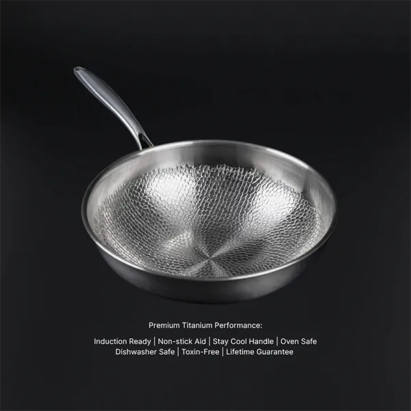 TetsuP6 Titanium Frying Pans US39