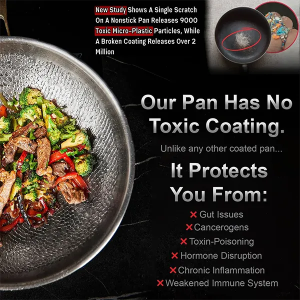 TetsuP6 Titanium Frying Pans US39