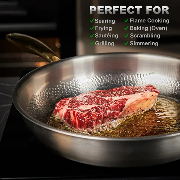 TetsuP6 Titanium Frying Pans US39
