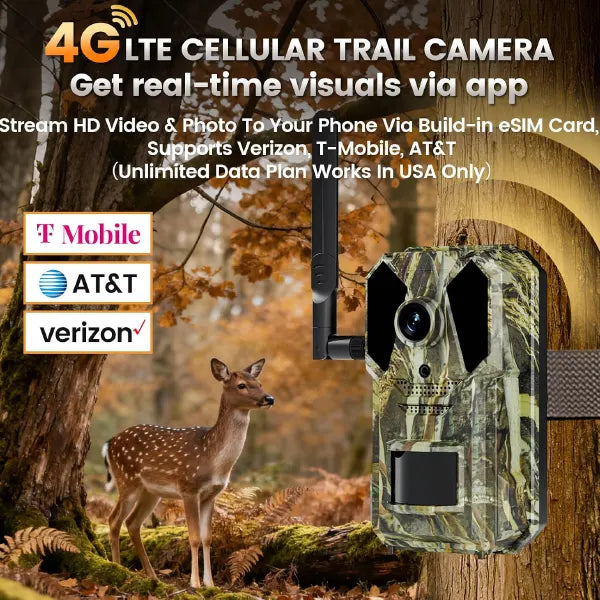 TrailNexa Cellular Trail Cameras US15