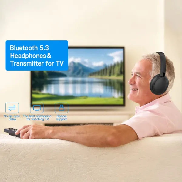 Lofialo TV Headphones For Seniors US46