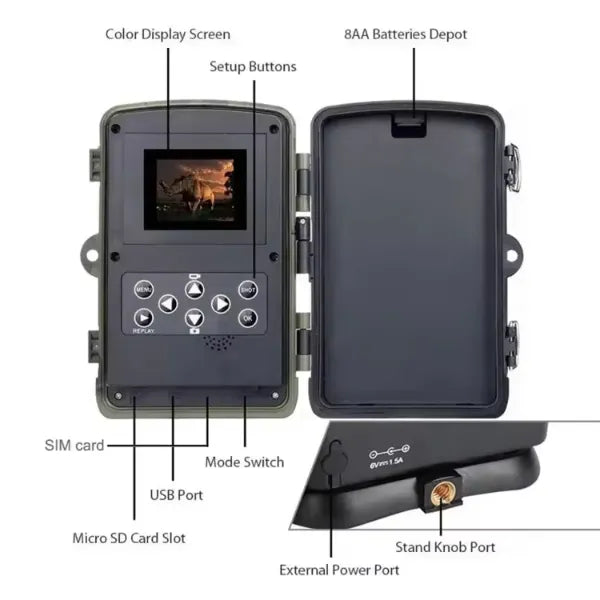 JokeCam Wireless Cellular Trail Camera US04