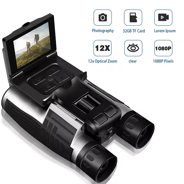 OptiVista Digital Binoculars With Camera US15