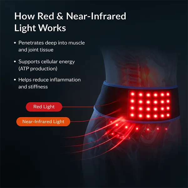 TheraWrap Red Light Therapy Belts US46