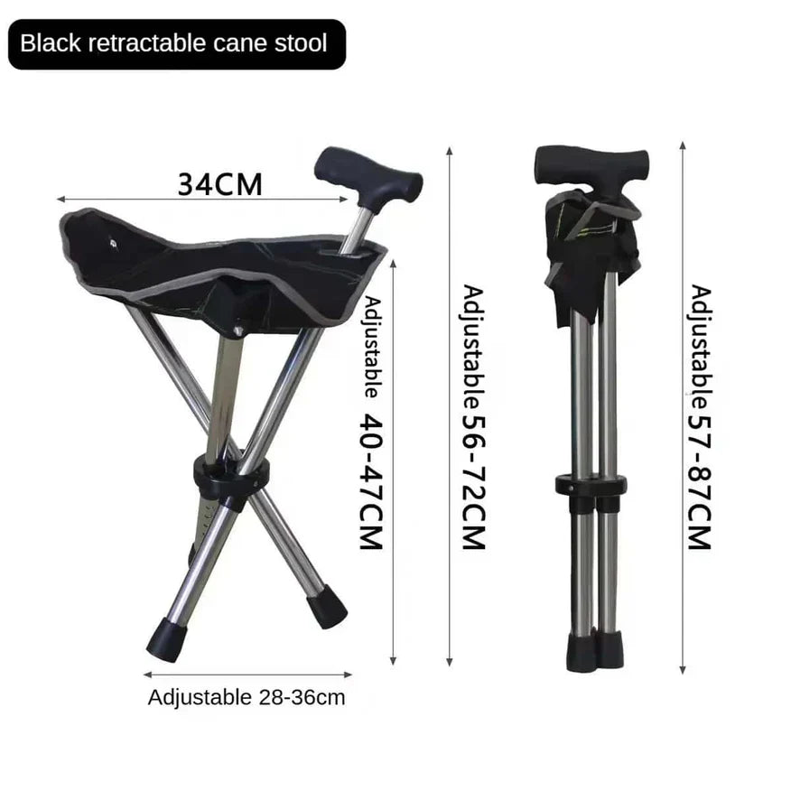 YasuSeat Walking Stick With Seat US