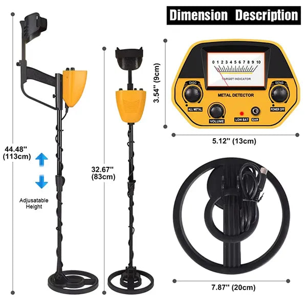 MetalAqual Waterproof Metal Detectors US46
